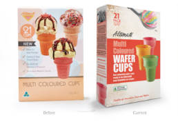Altimate Packs waffle cups