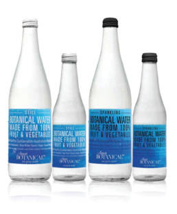 Aqua Botanical bottles